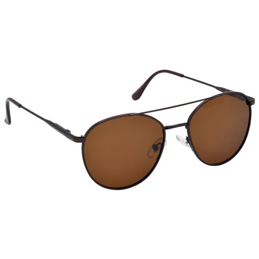 Fashionable Round Frame: These sunglasses have a fashionable round frame style that updates your appearance and adds a touch of class. The sleek metal frame flatters a variety of facial types and emanates elegance.