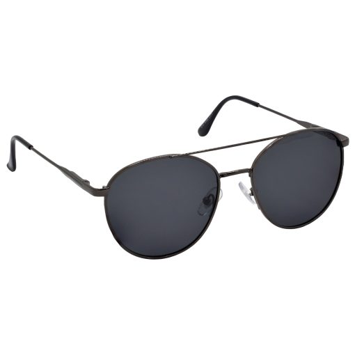 Fashionable Round Frame: These sunglasses have a fashionable round frame style that updates your appearance and adds a touch of class. The sleek metal frame flatters a variety of facial types and emanates elegance.