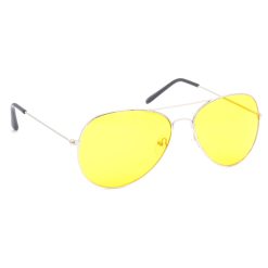 Yellow Lens & Silver Frame