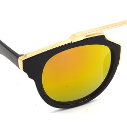 and eyestrain. They can make your eyes look more alert and vibrant. Golden Wrap-around Sunglasses also protect your eyes from wind and other flying debris. And