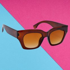 Buy Hrinkar Brown Frame UV Sunglasses Online