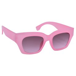 Fashion-Forward Design: Grey & Clear Lens Pink Frame with a captivating gradient effect.