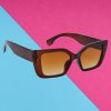 Discover Hrinkar Brown Frame UV Sunglasses Online