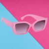 Shop Hrinkar Pink Frame UV Glasses Online