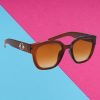 Find Hrinkar Brown Lens UV Sunglasses Online