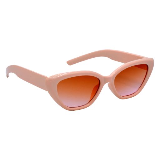 Brown Lens & Peach Frame: Timeless elegance meets contemporary flair.