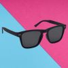 Find Hrinkar Black Frame UV Sunglasses Online