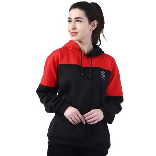 Embrace the oversized trend with this stylish hoodie for women. Offering comfort and a relaxed fit