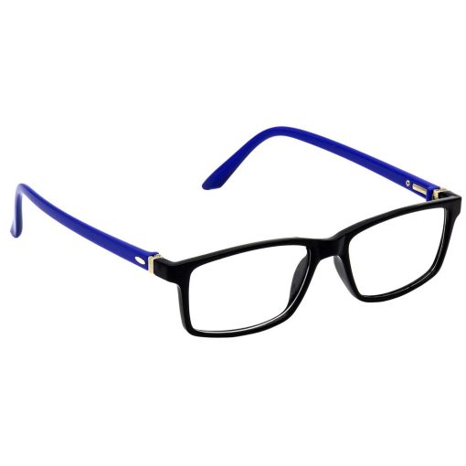 Zero power computer glasses with blue cut lenses for eye comfort