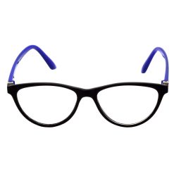 Stylish blue cut computer glasses for eye protection during screen time