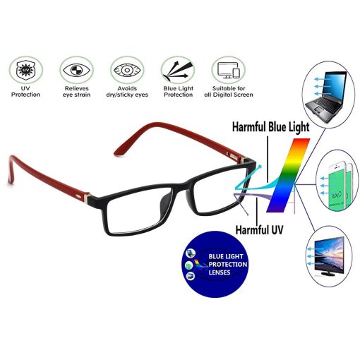 Computer glasses to protect eyes