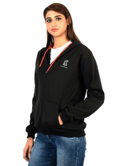 this hoodie combines comfort and functionality with its convenient zipper design. Made from premium materials