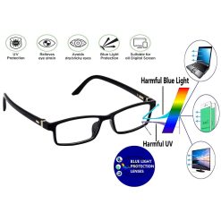 Computer glasses with blue cut lenses for protecting your eyes during screen time