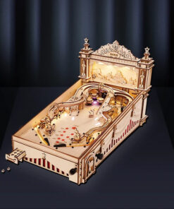 Alternative view of ROKR 3D Puzzle Pinball Machine Wooden Puzzle Brainteaser Building Toy