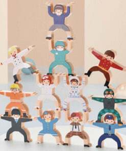 Stacked high block toys