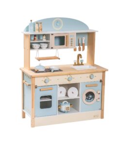 Alternative view of ROBOTIME DIY Pretend Play Kitchen Cooking Toy Set Gift For Boys And Girls