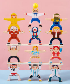 Alternative view of Stacked high block toys